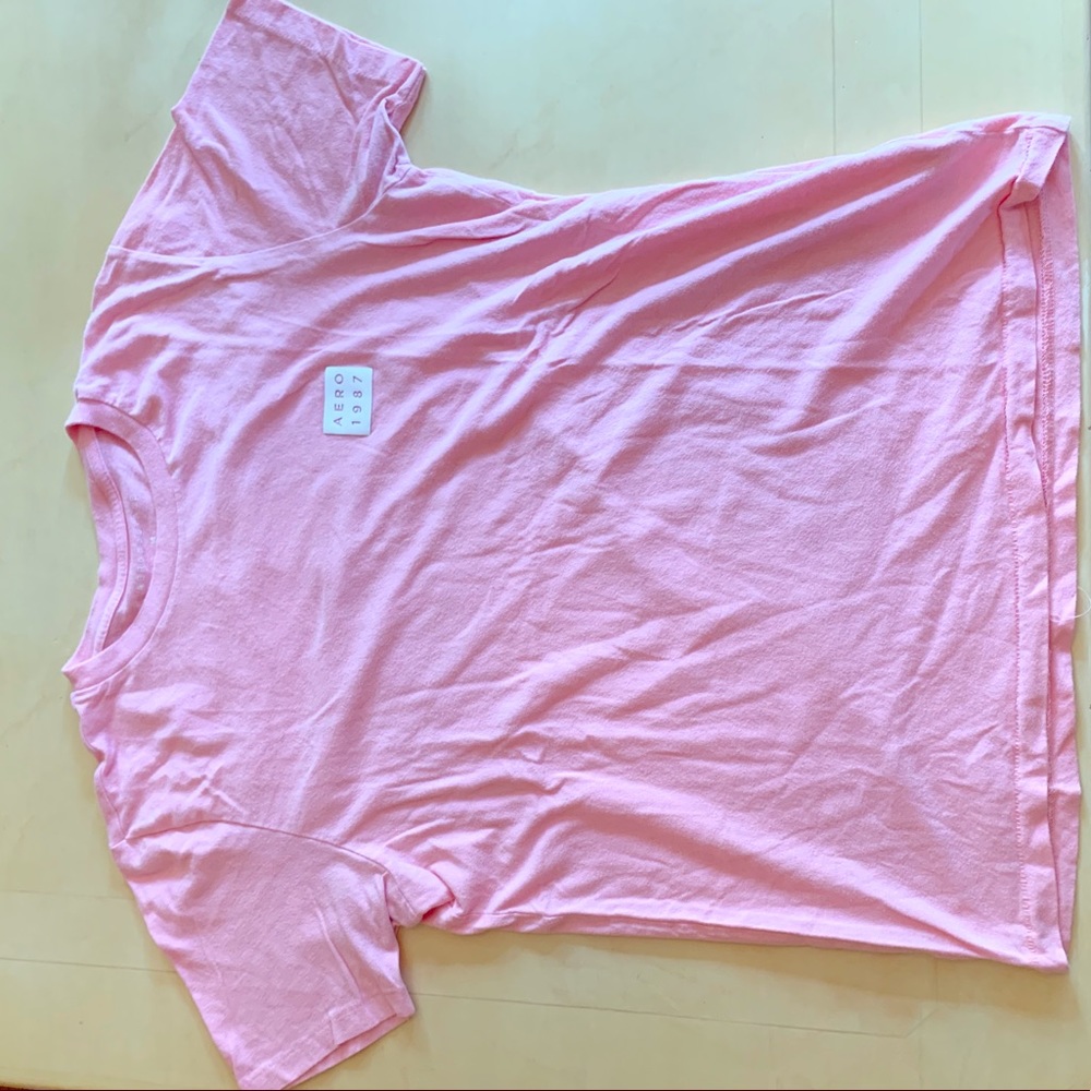 Aeropostale Men’s Pink T-Shirt